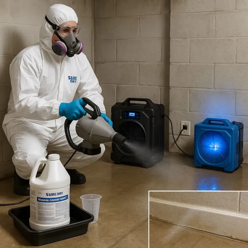 Sanitization and Odor Removal process in Vernon, TX