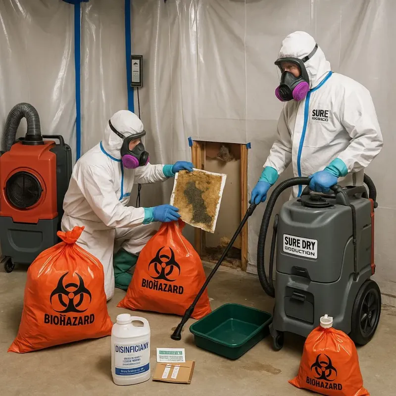 Contaminated Water Handling Protocols process in Vernon, TX