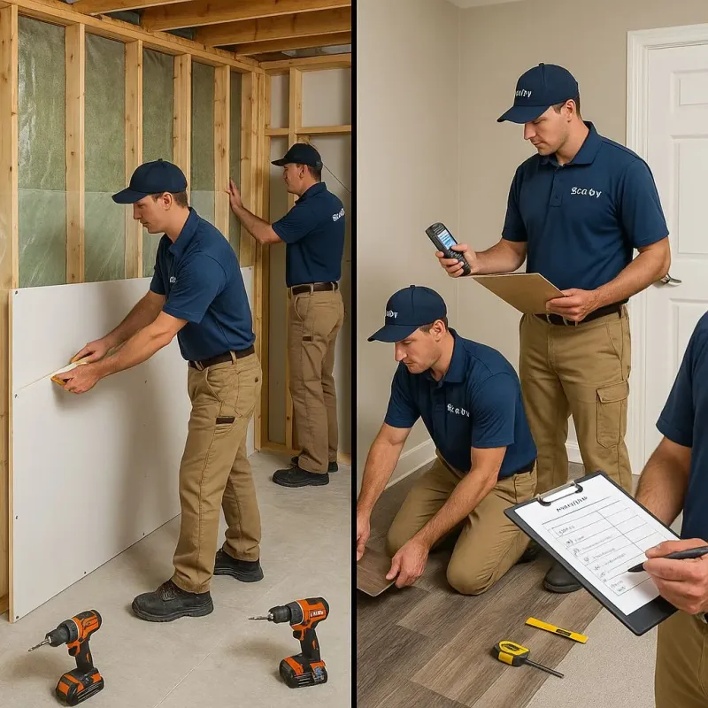 Repairs and Reconstruction process in Vernon, TX